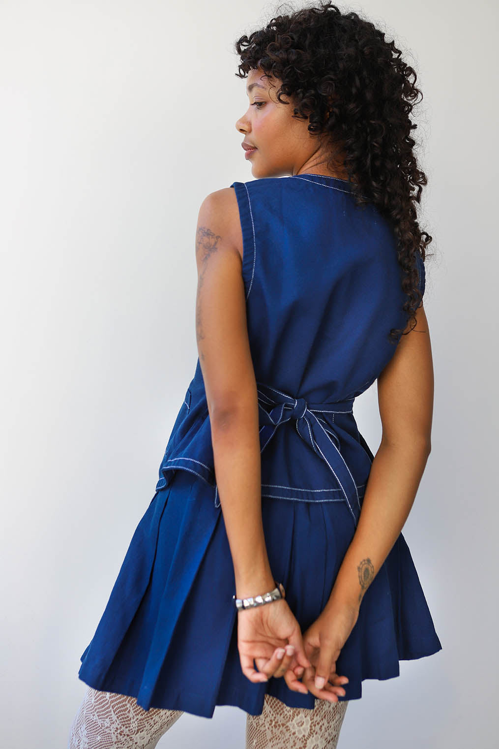 Pleated Skort