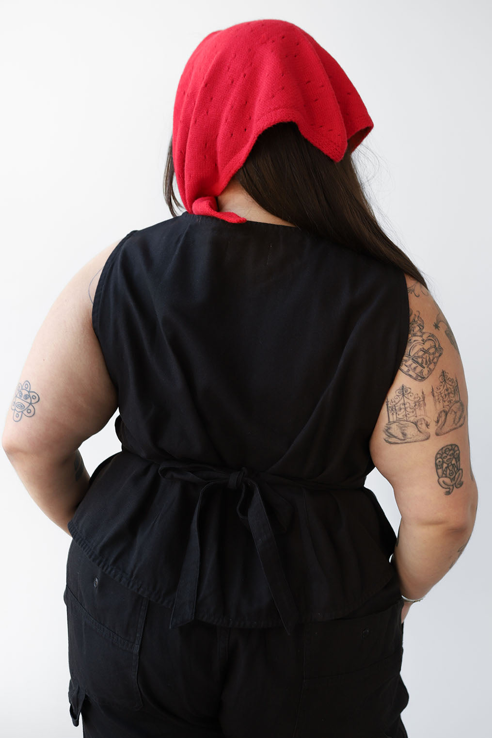 Shell Flared Vest
