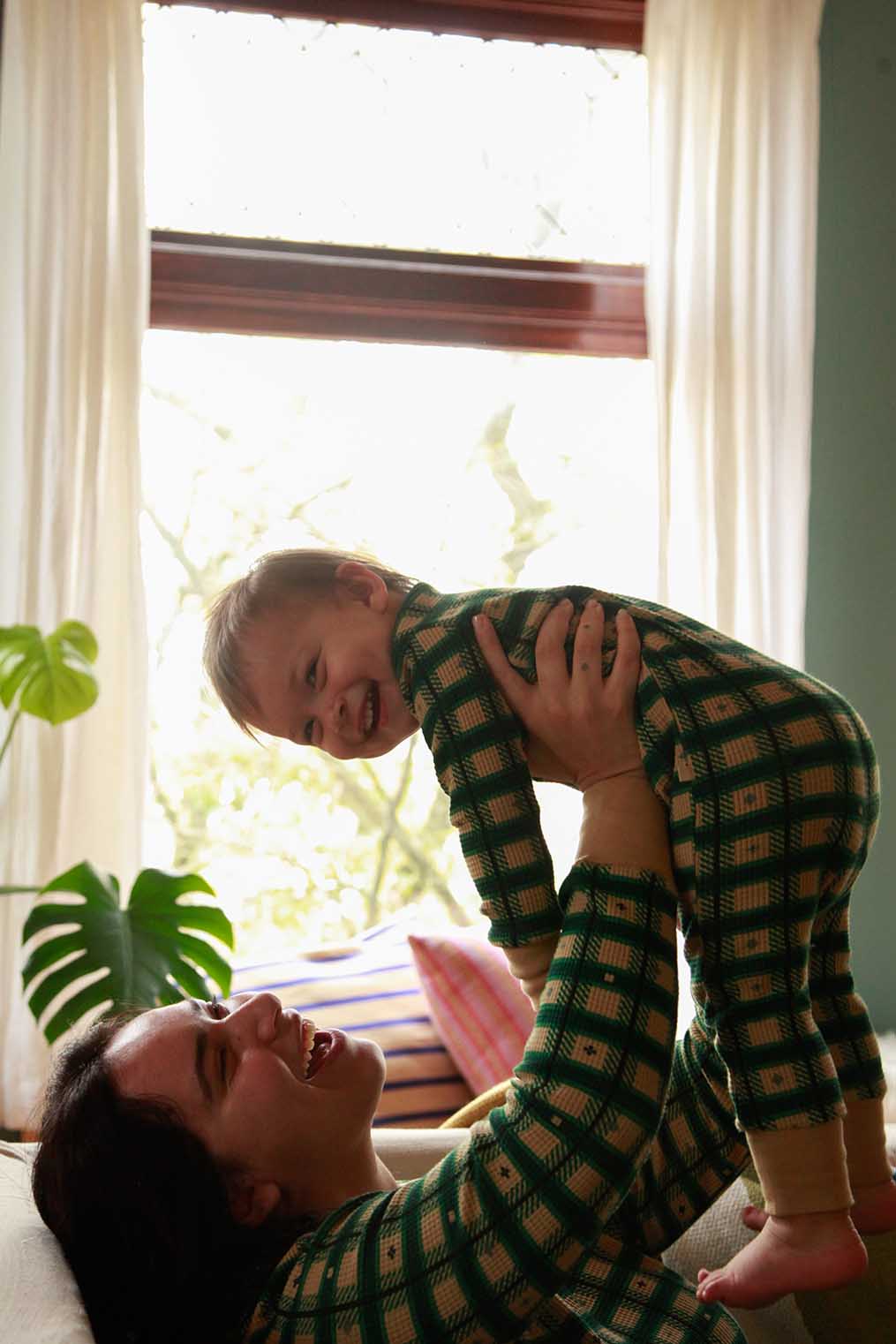 Kids Waffle One-Piece Sleeper