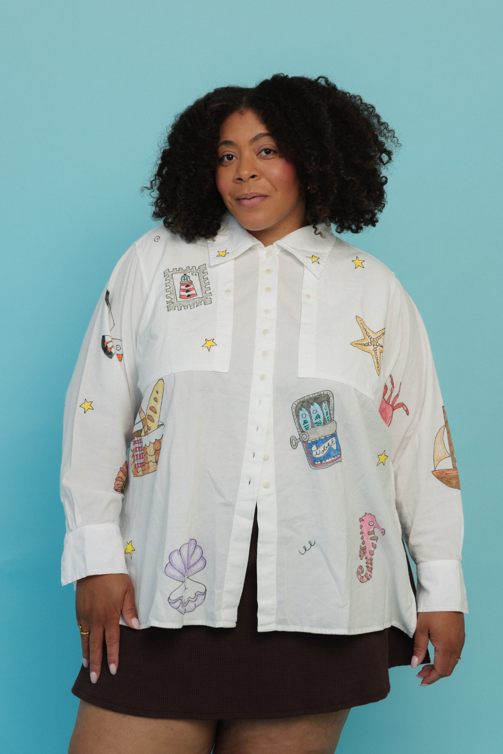 Noble x Studio Blinky Collared Shirt